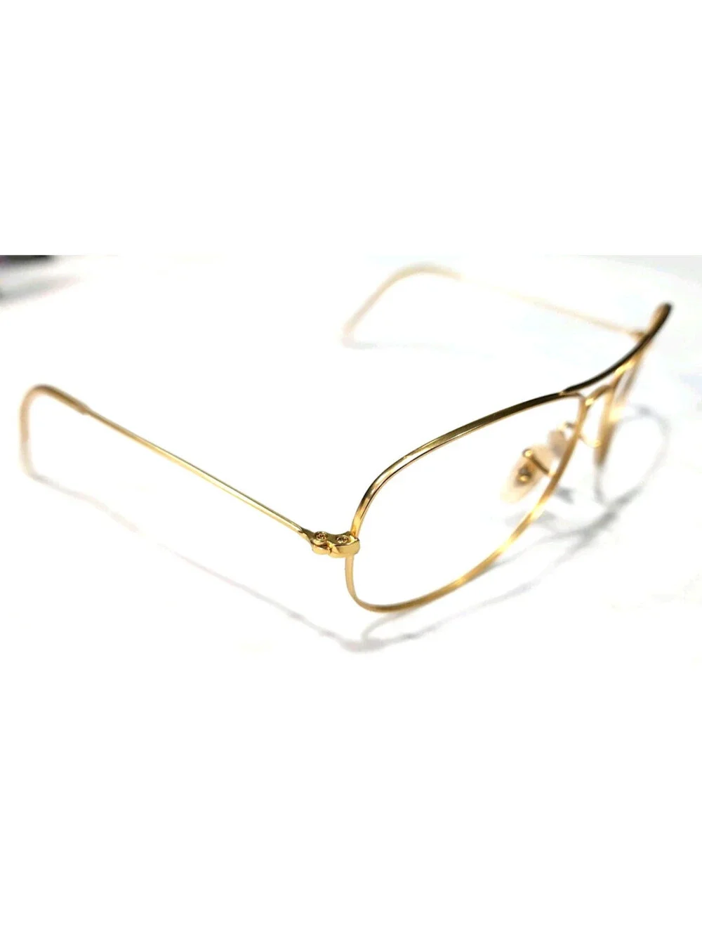 Ray Ban RB3362 Cockpit 112/4T No Lenses Gold Metal Sunglasses Frame Only 59-14
